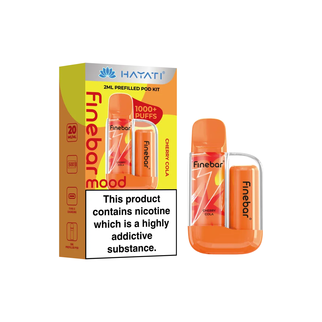 Hayati Finebar Mood 1000 Puffs Pod Kit