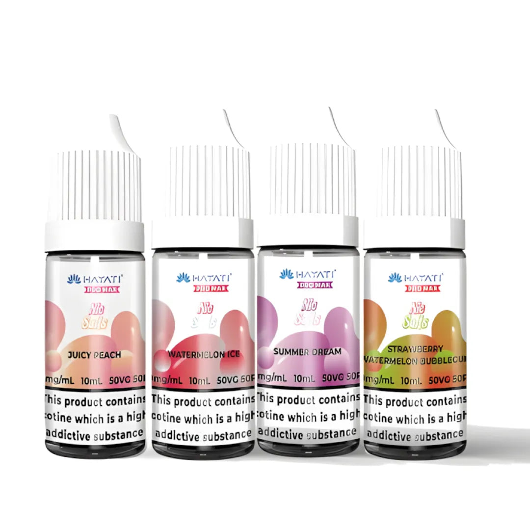 Box of 10 Hayati Pro Max Nic Salts 10ml