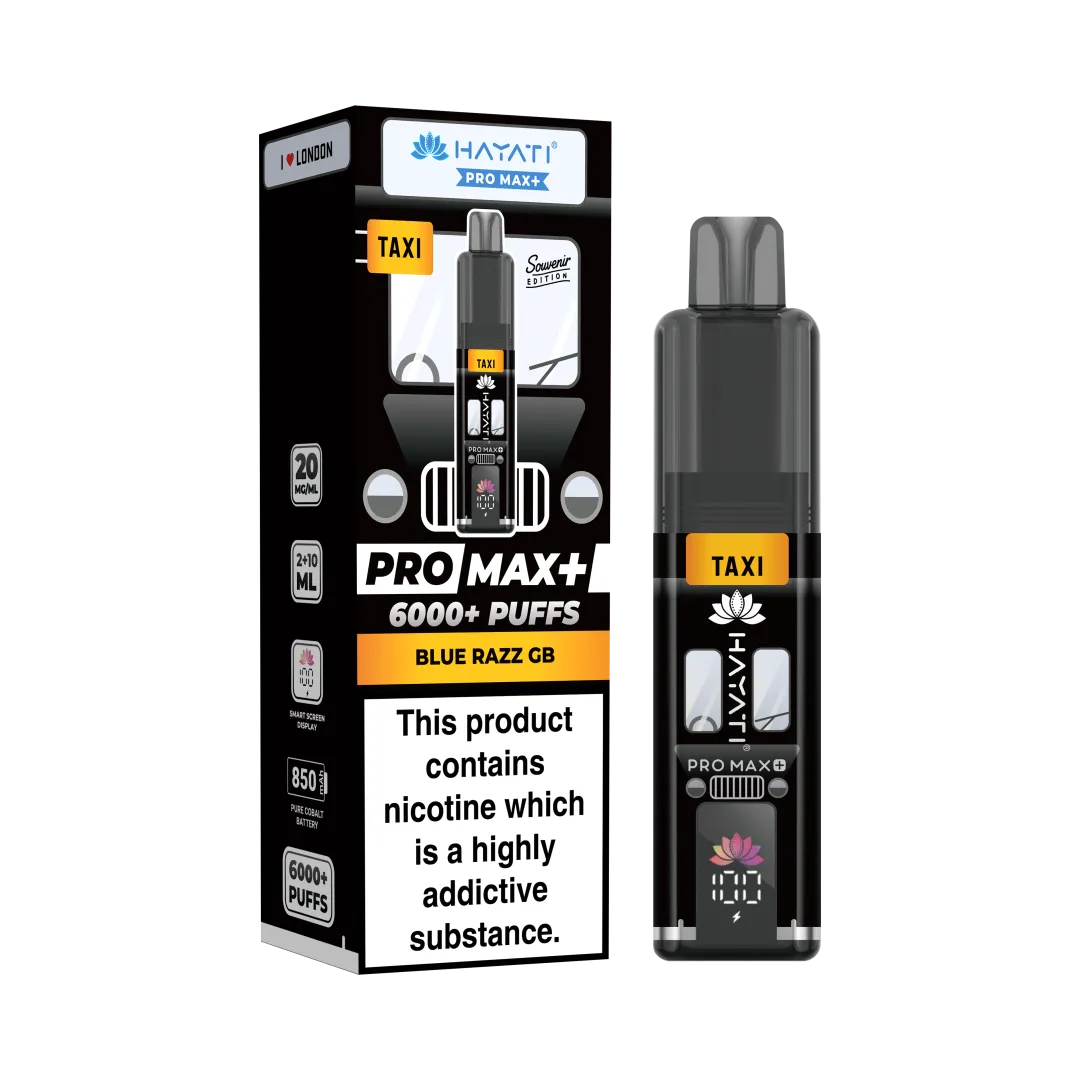 Box of 10 Hayati Pro Max+ 6K Puffs Souvenir Edition