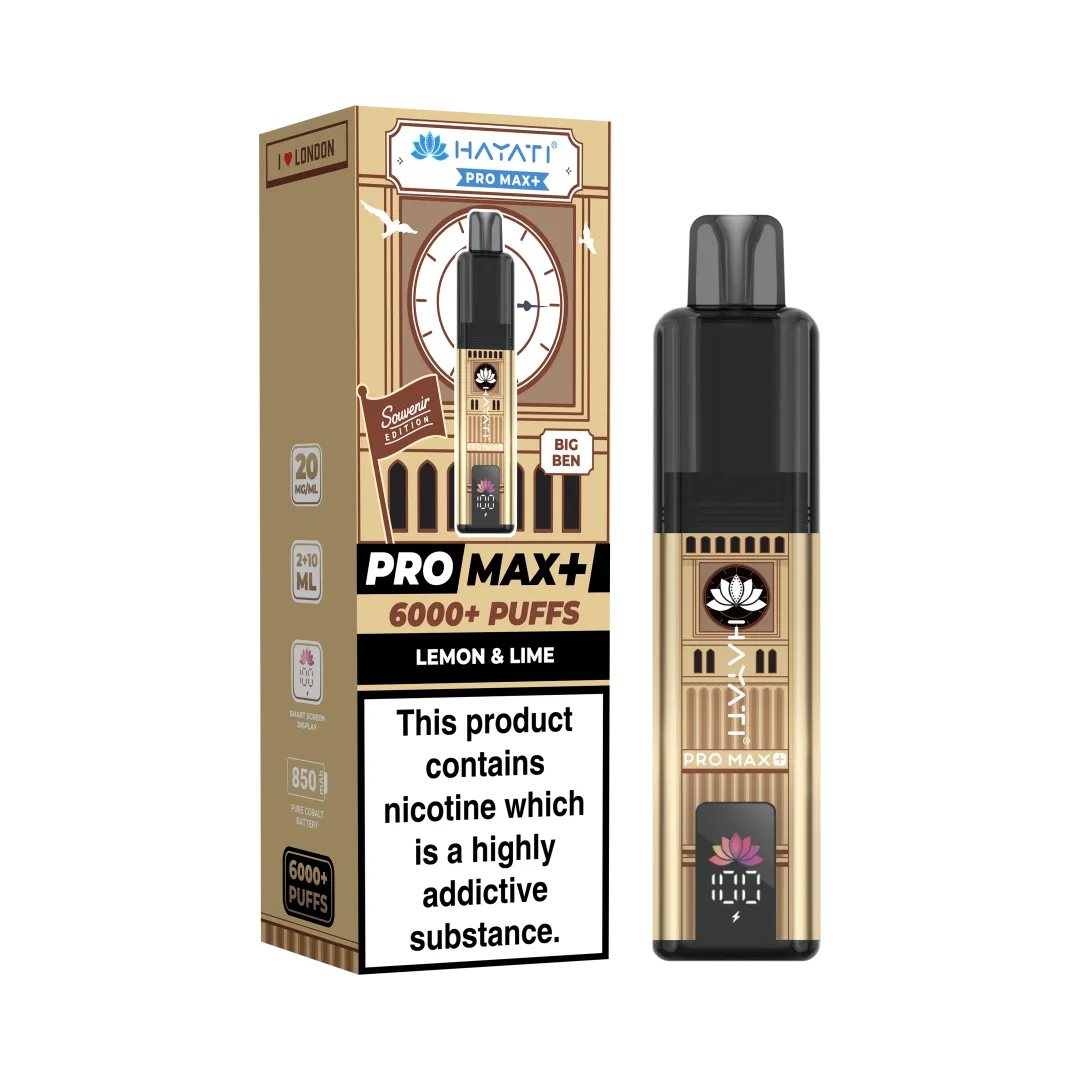 Box of 10 Hayati Pro Max+ 6K Puffs Souvenir Edition