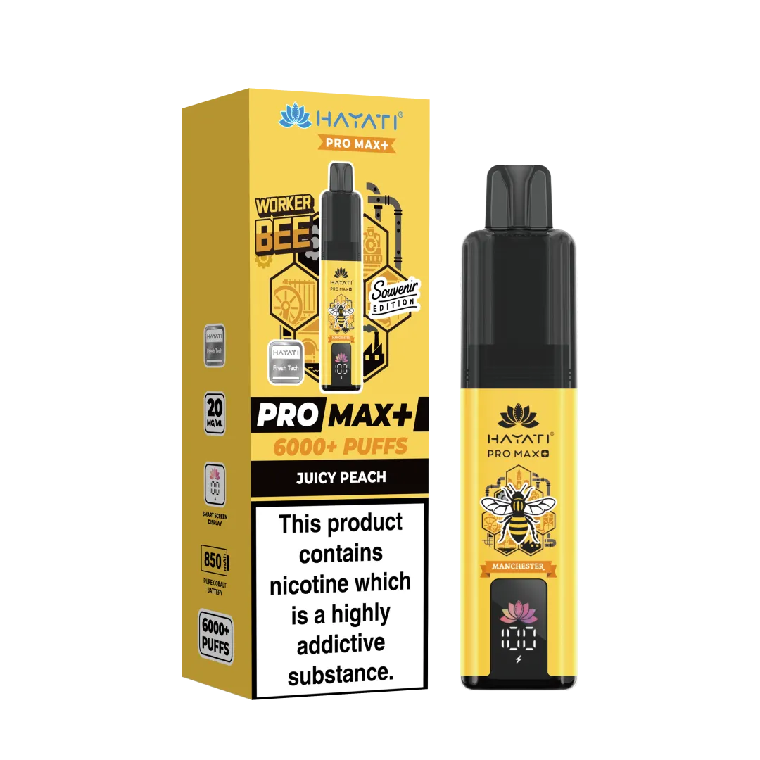 Hayati Pro Max+ 6K Puffs Souvenir Edition Kit