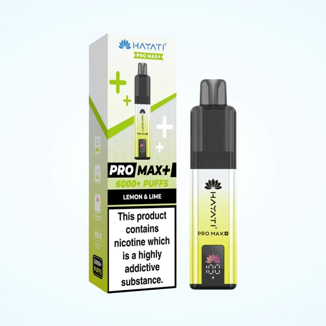 Hayati Pro Max Plus 6000 Puffs Prefilled Vape Kit |  Buy Any 3