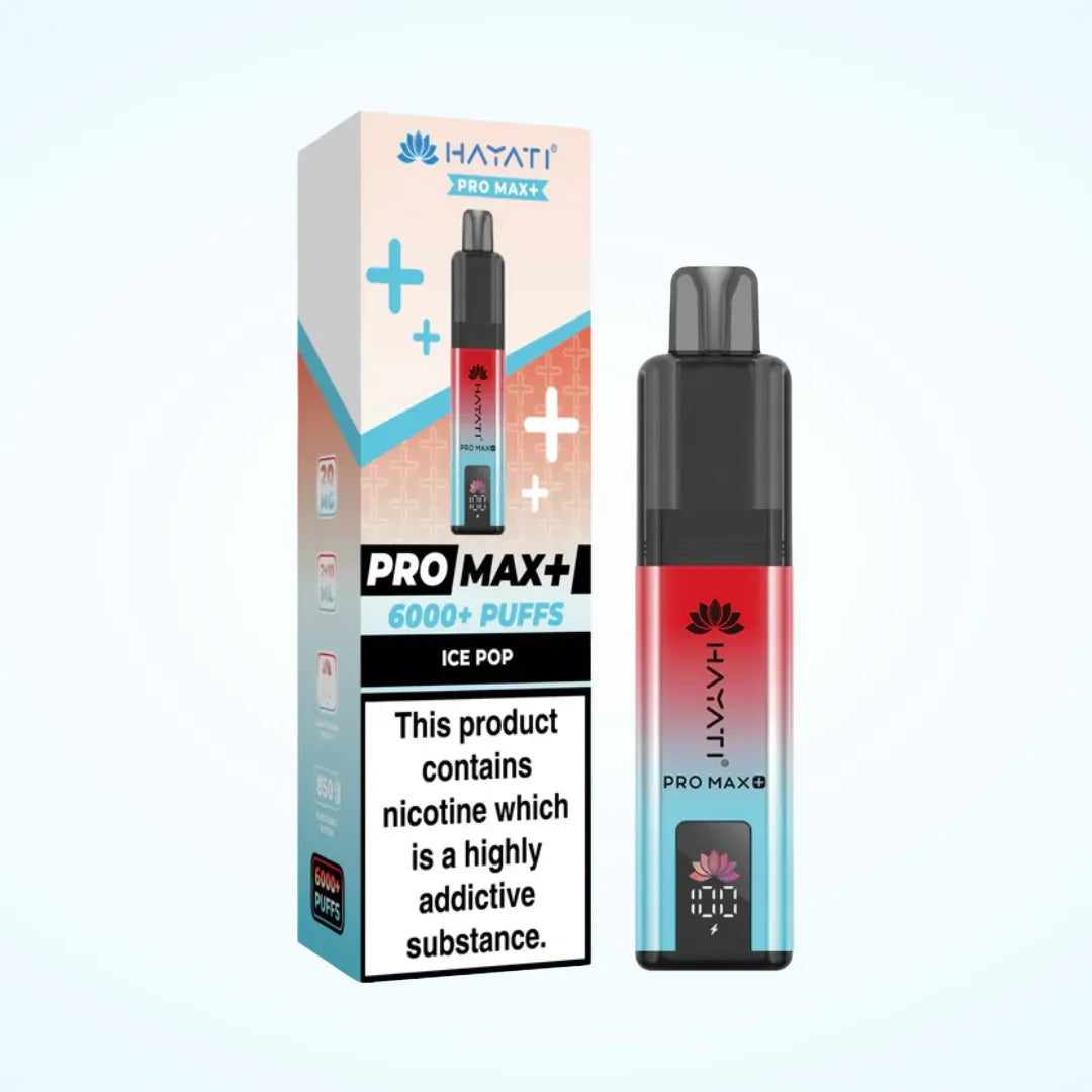 Hayati Pro Max Plus 6000 Puffs Prefilled Vape Kit |  Buy Any 3