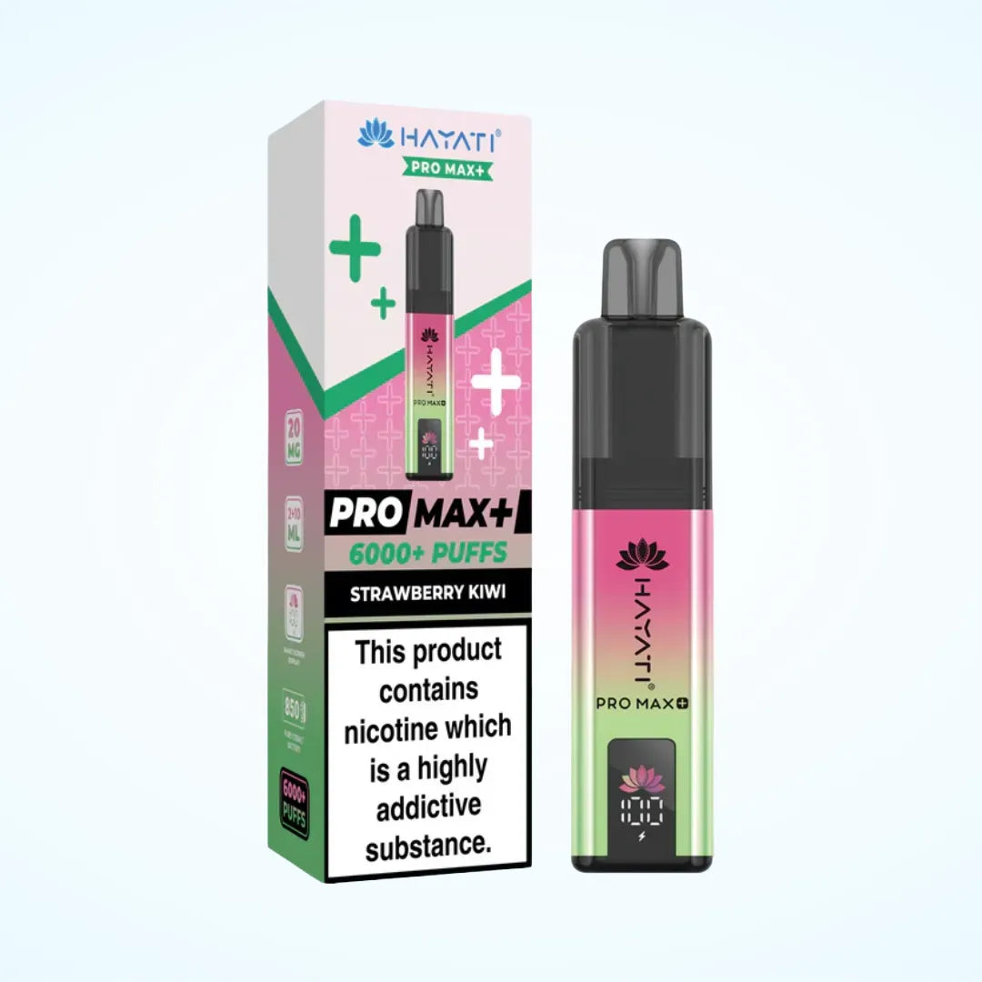 Hayati Pro Max Plus 6000 Puffs Prefilled Vape Kit |  Buy Any 3