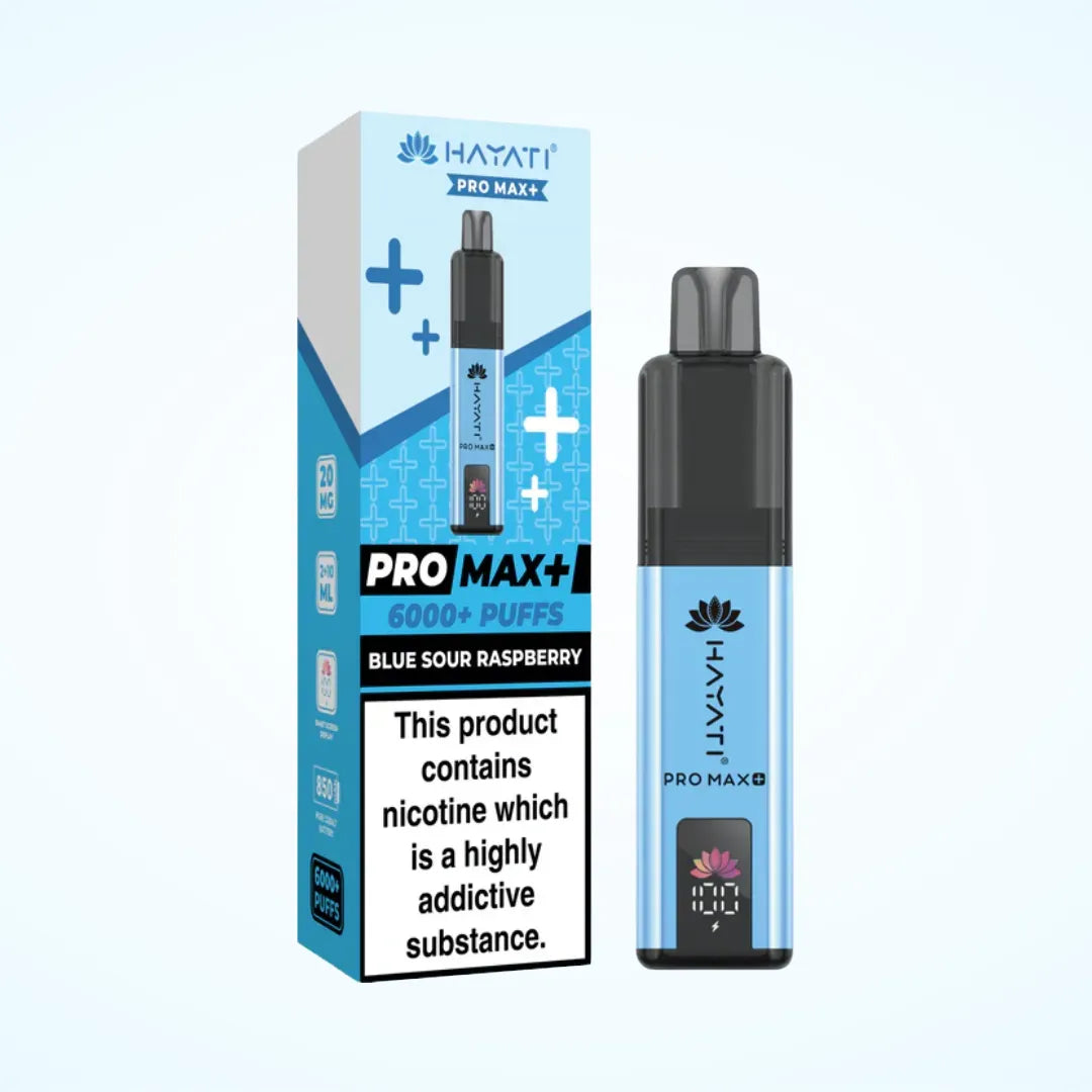 Hayati Pro Max Plus 6000 Puffs Prefilled Vape Kit |  Buy Any 3