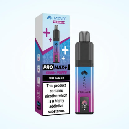 Hayati Pro Max Plus 6000 Puffs Prefilled Vape Kit |  Buy Any 3