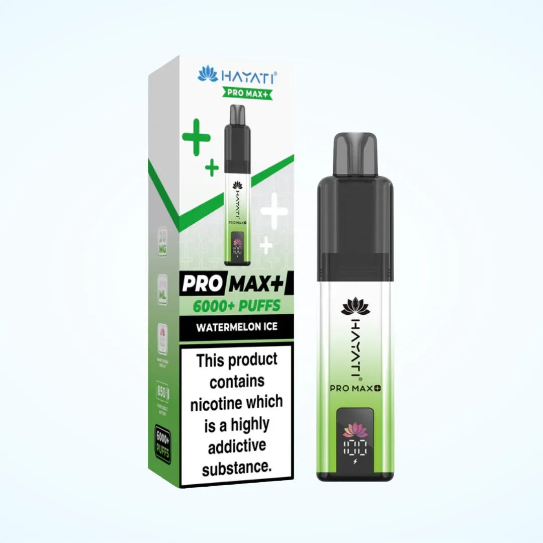 Hayati Pro Max Plus 6000 Puffs Prefilled Vape Kit |  Buy Any 3