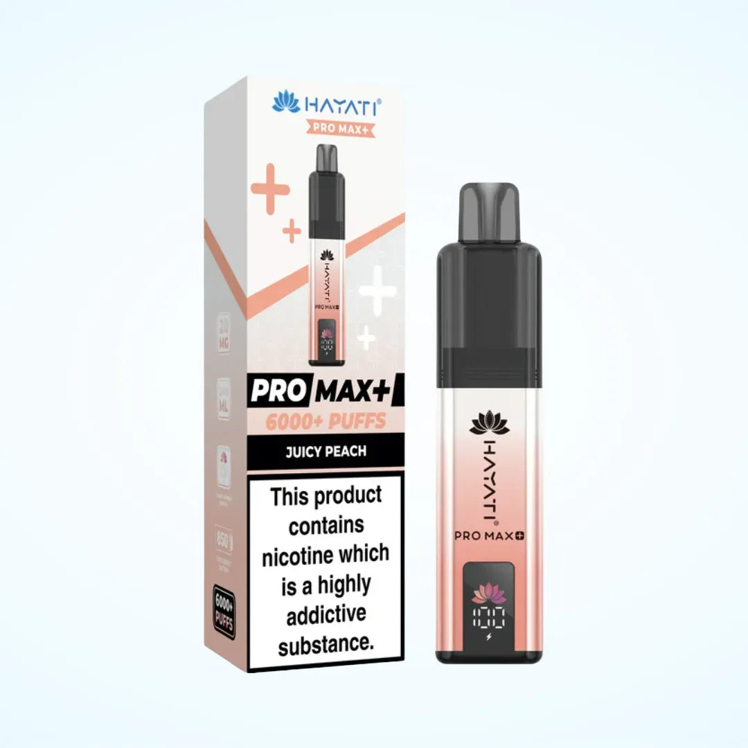 Hayati Pro Max Plus 6000 Puffs Prefilled Vape Kit |  Buy Any 3