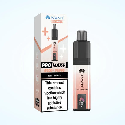 Hayati Pro Max Plus 6000 Puffs Prefilled Vape Kit |  Buy Any 3