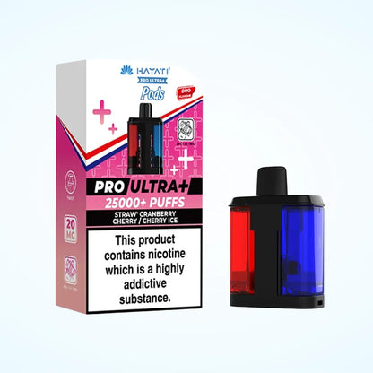 Box of 10 Hayati Pro Ultra Plus 25K Prefilled Refill Pods