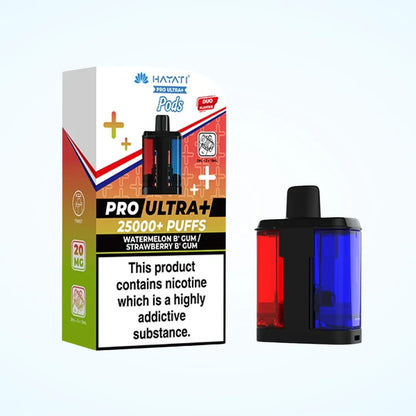 Box of 10 Hayati Pro Ultra Plus 25K Prefilled Refill Pods
