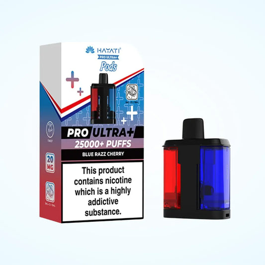 Box of 10 Hayati Pro Ultra Plus 25K Prefilled Refill Pods