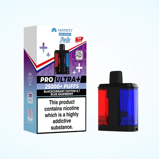 Box of 10 Hayati Pro Ultra Plus 25K Prefilled Refill Pods
