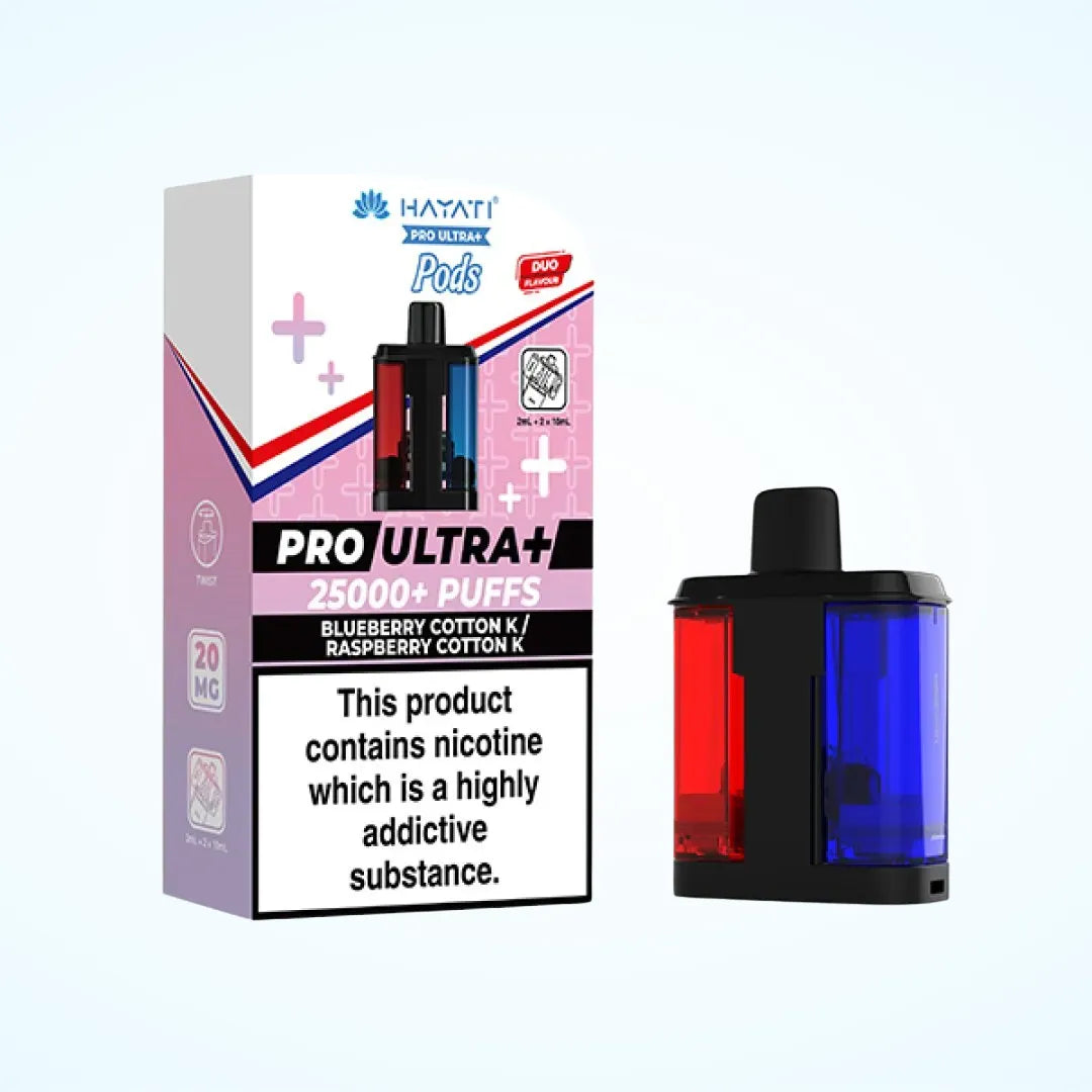 Box of 5 Hayati Pro Ultra Plus 25K Prefilled Refill Pods