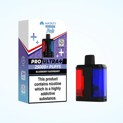 Box of 10 Hayati Pro Ultra Plus 25K Prefilled Refill Pods