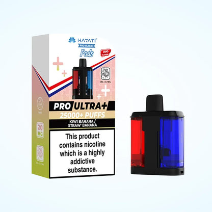 Box of 10 Hayati Pro Ultra Plus 25K Prefilled Refill Pods