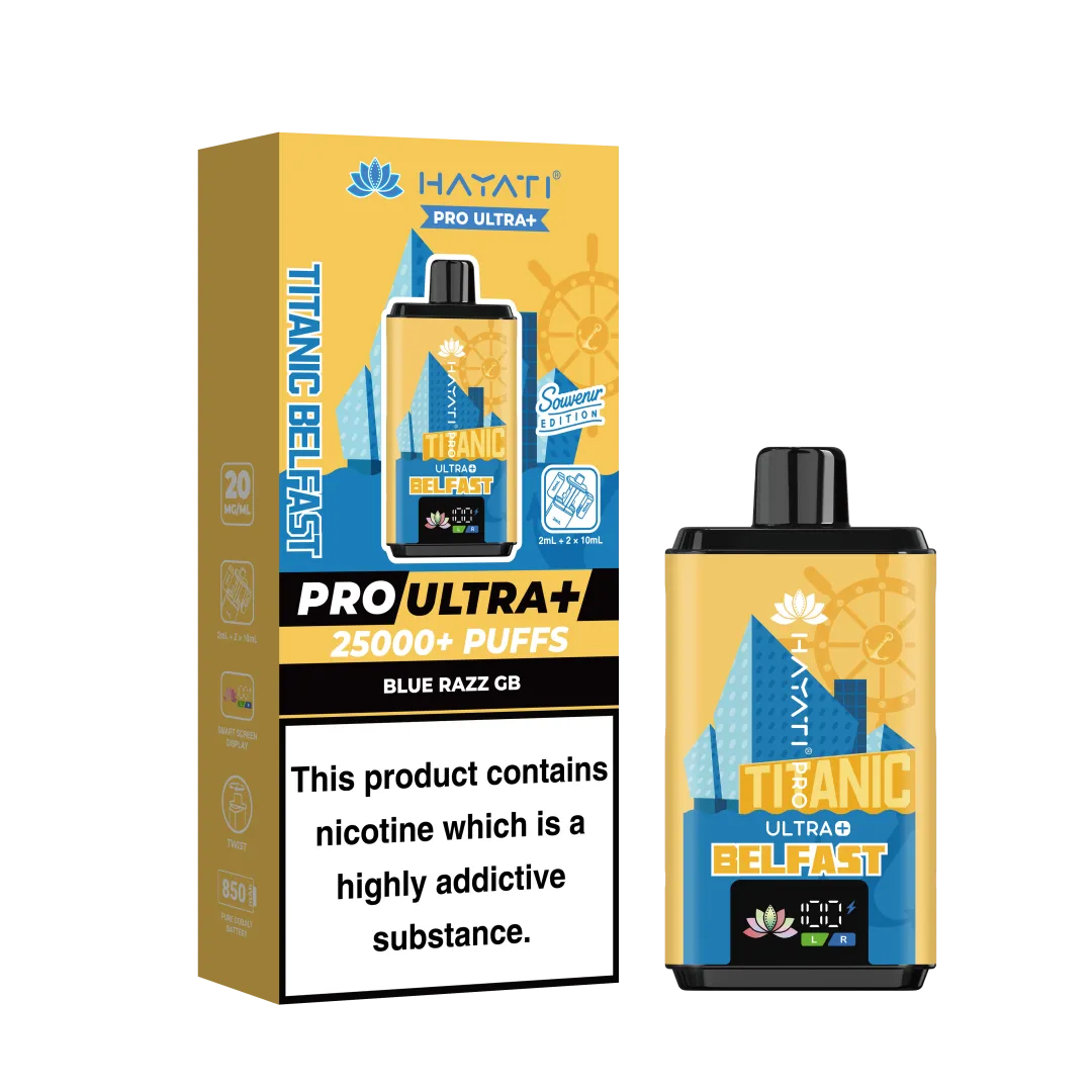 Hayati Pro Ultra+ 25K Puffs Souvenir Edition Kit