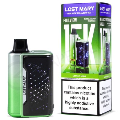 Lost Mary Nera15K Fullview Vape Kit
