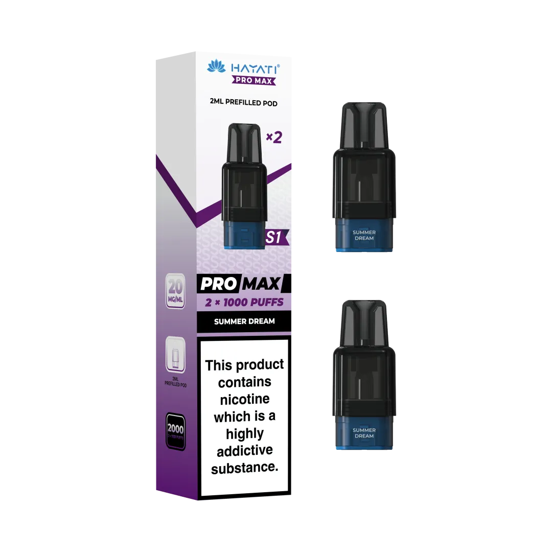 Hayati Pro Max S1 Prefilled Pod