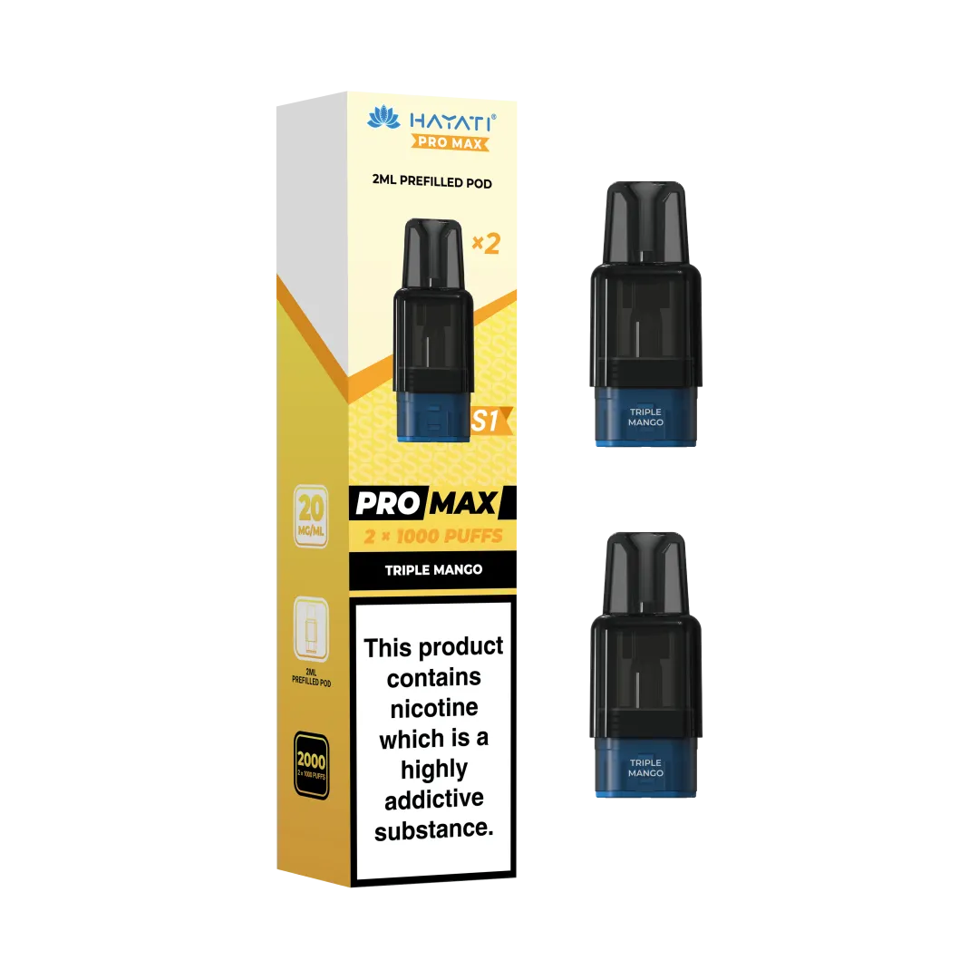 Hayati Pro Max S1 Prefilled Pod