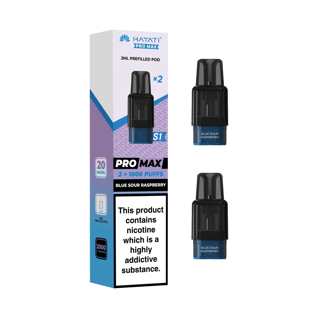 Hayati Pro Max S1 Prefilled Pod