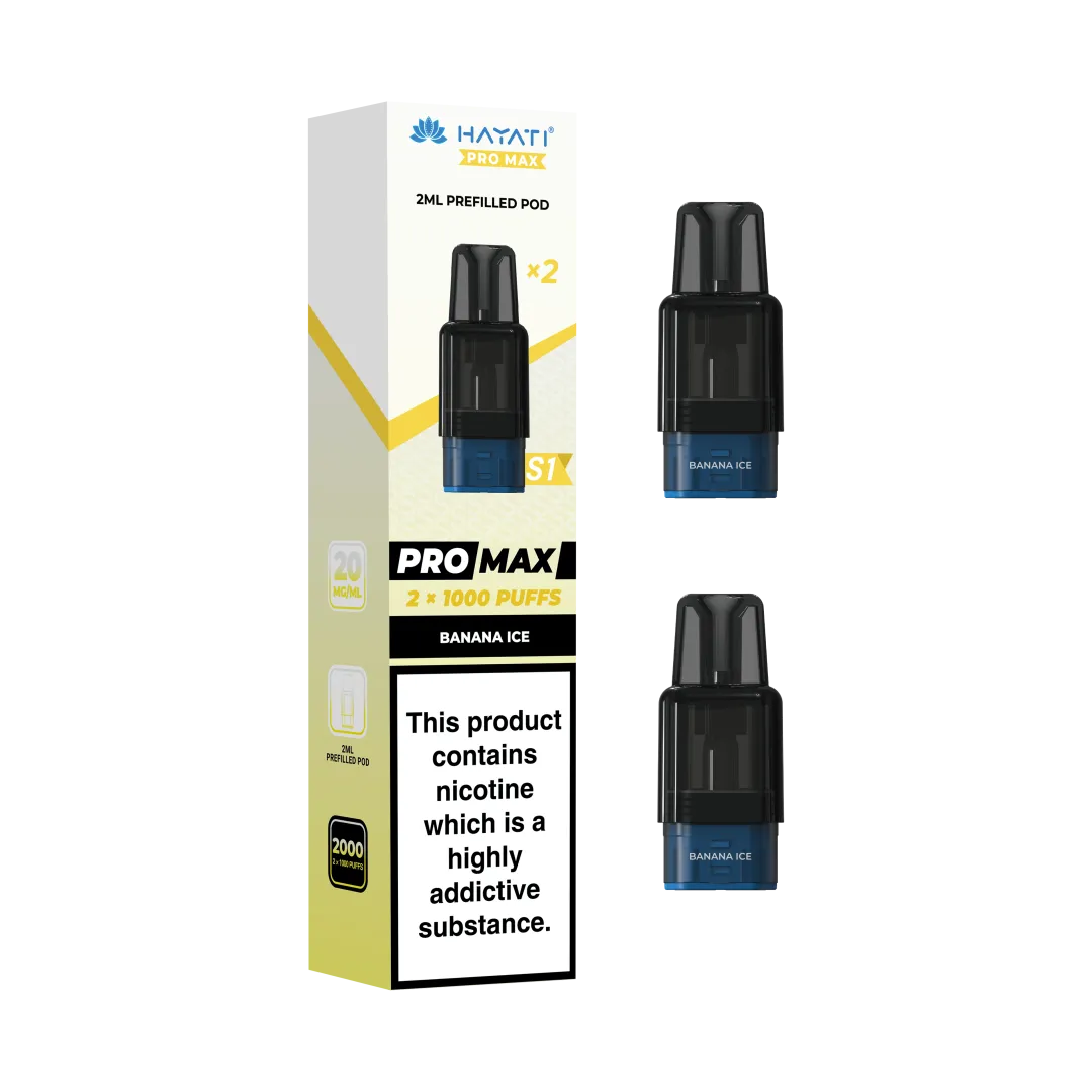Hayati Pro Max S1 Prefilled Pod