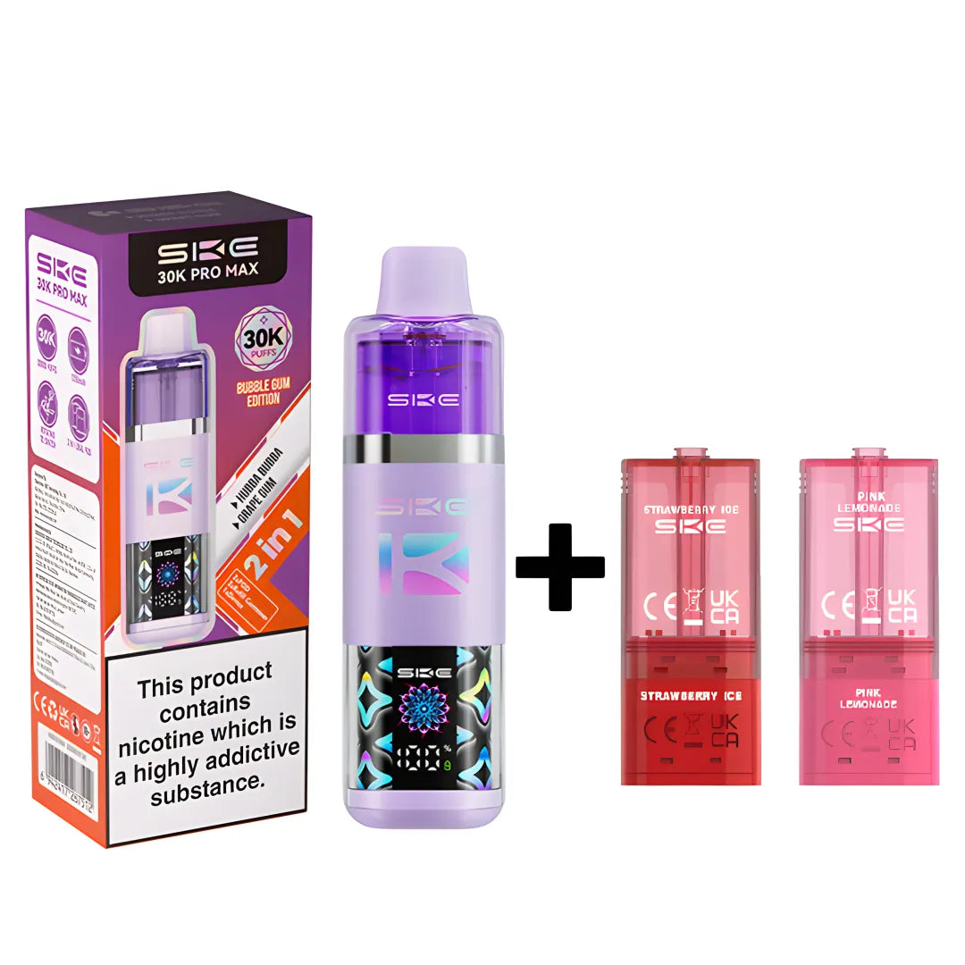 SKE 30K Pro Max Pod Kit + 30K Pod (60K+ Puffs) | Bundle Offer